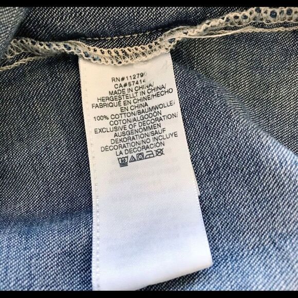 True Religion Denim Chambray Shirt Dress - Picture 3 of 4